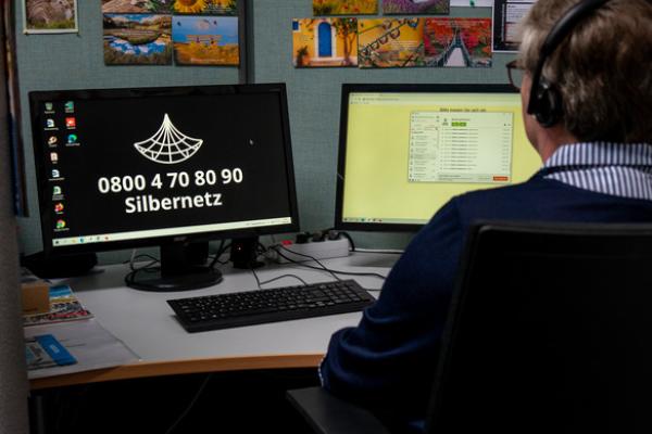 Silbernetz e.V. : Ehrenamtliche Telefonisten gesucht